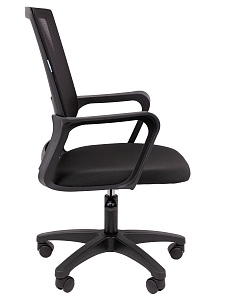 Офисное кресло CHAIRMAN 606 LT, ткань/сетка, черный